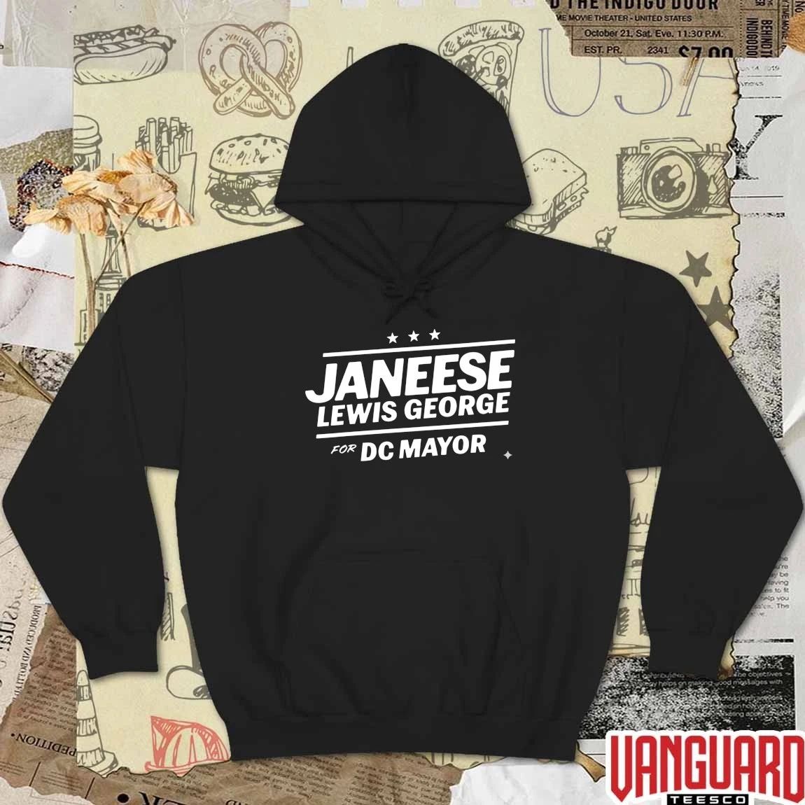 2026 Janeese Lewis George For DC Mayor t-shirt