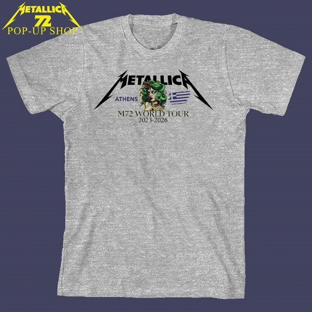 Metallica Athens M72 World Tour 2023-2026 Shirt