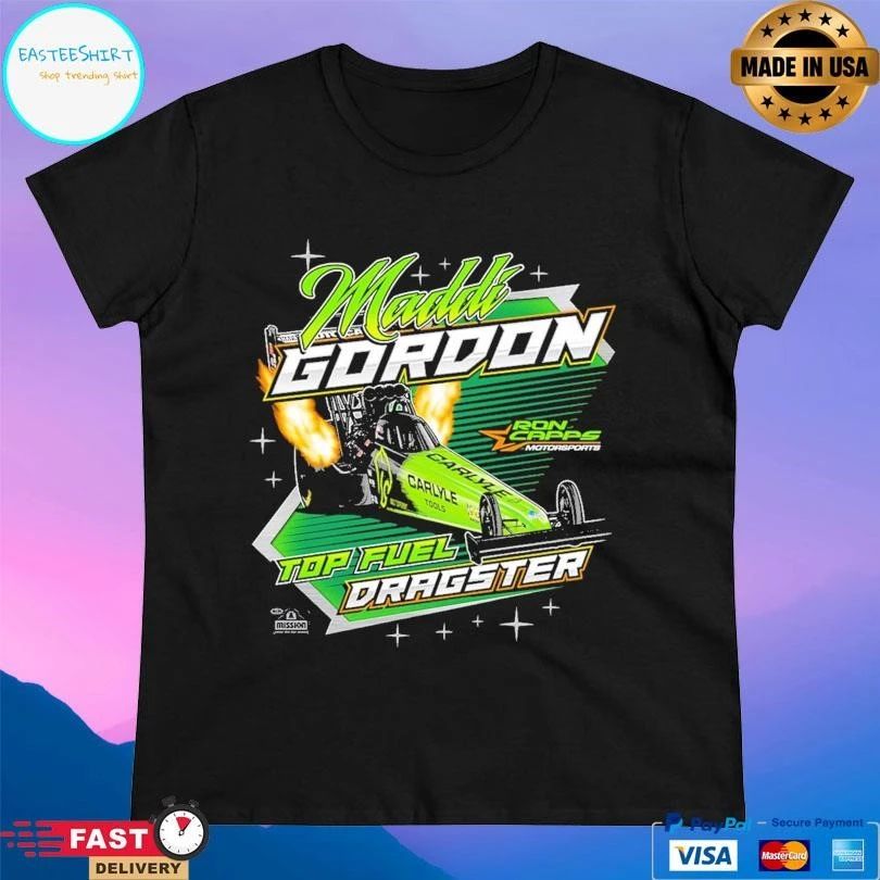 Maddi Gordon 2026 Top Fuel Dragster T-shirts