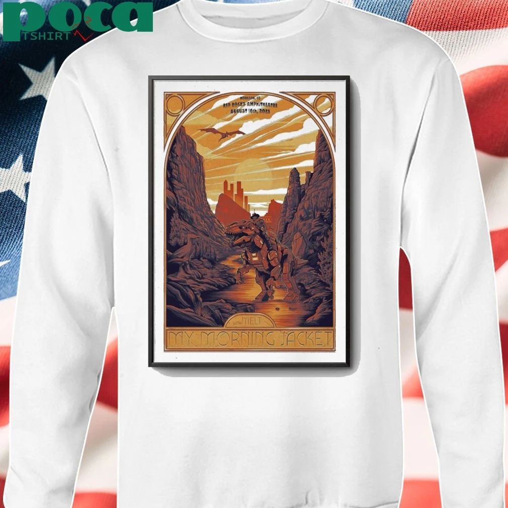 My Morning Jacket Aug 16 2025 In Morrison CO Poster shirt