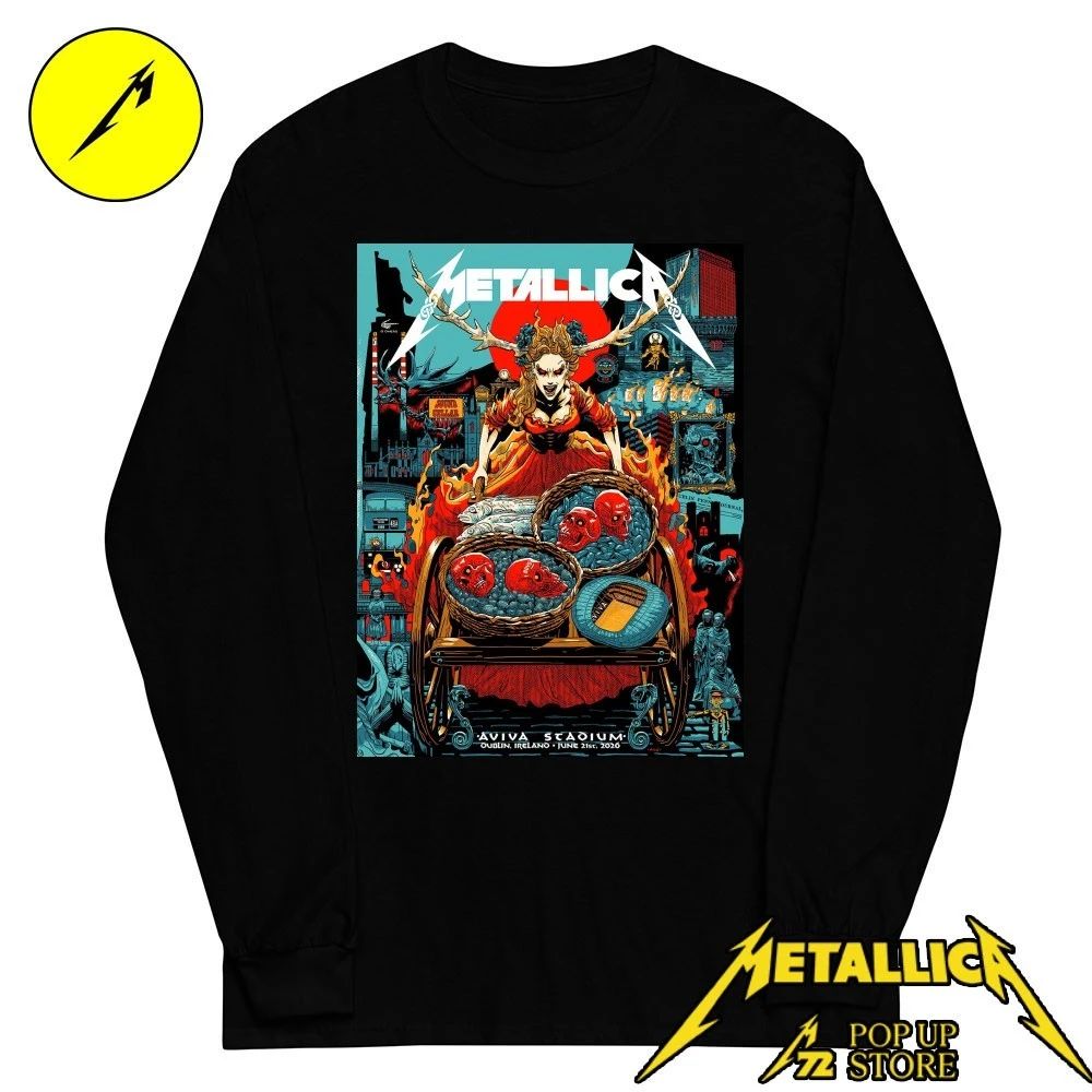 Metallica Dublin Concert T-Shirt – Pop-Up Store Special