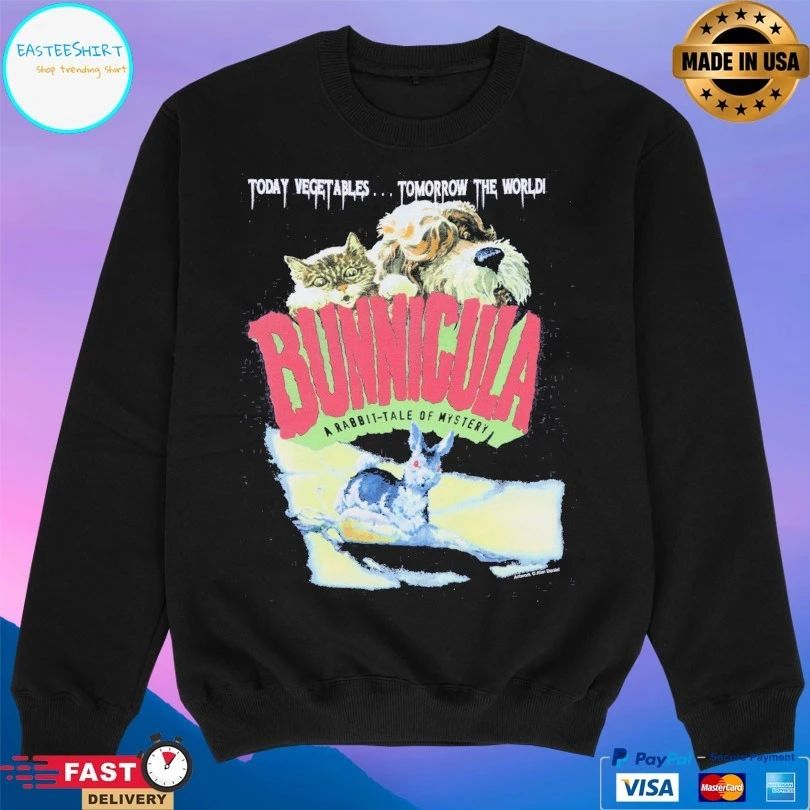 Bunnicula A Rabbit-tale Of Mystery Today Vegetables Tomorrow The World T-shirt