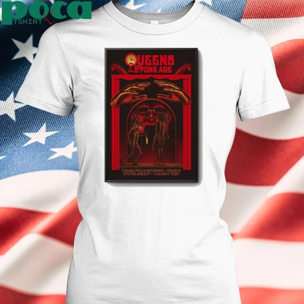 QOTSA Aug 16 2025 In Charleville-Mézières France Poster shirt