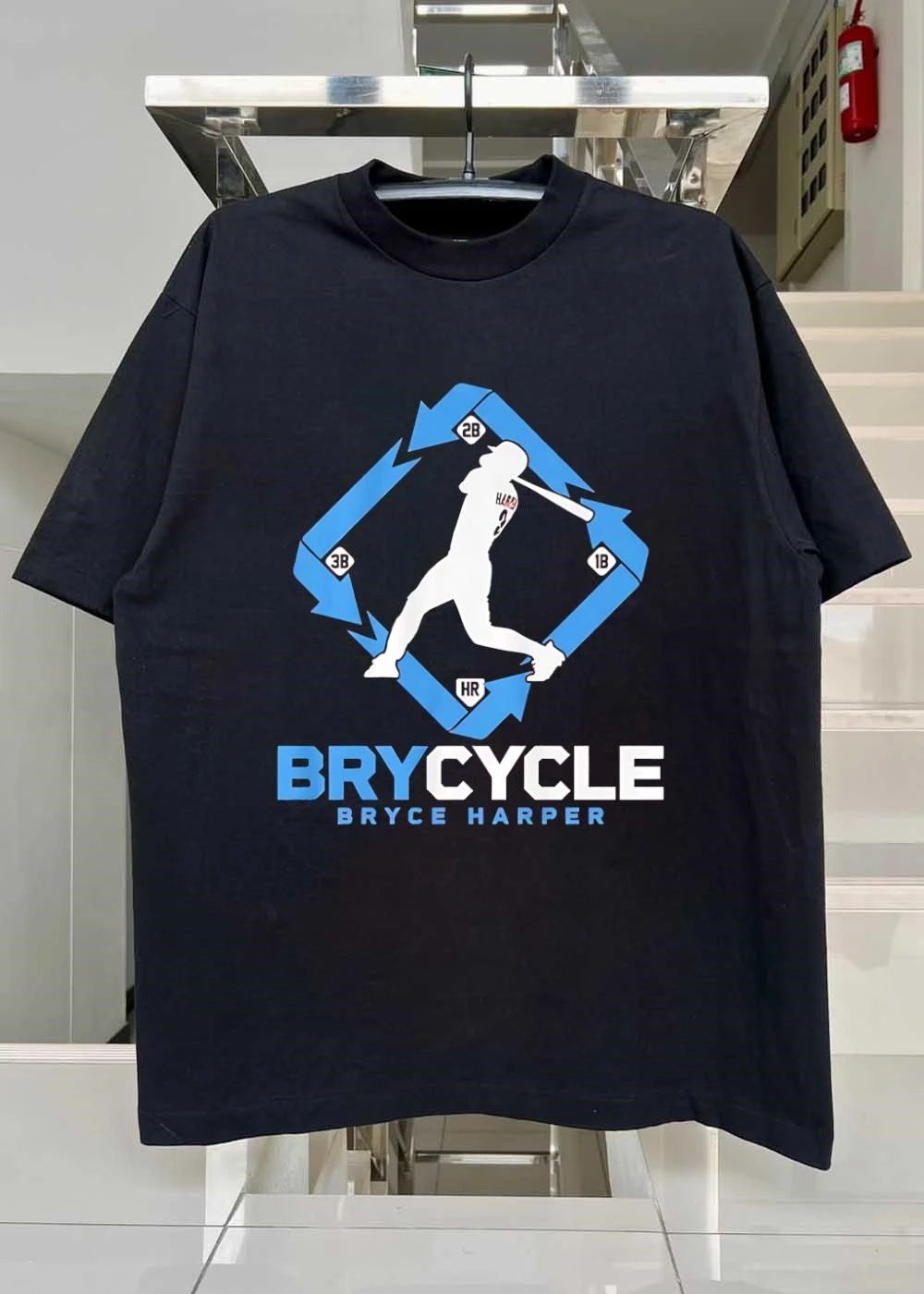 Bryce Harper Brycycle Hitting the Cycle Philadelphia Phillies shirt