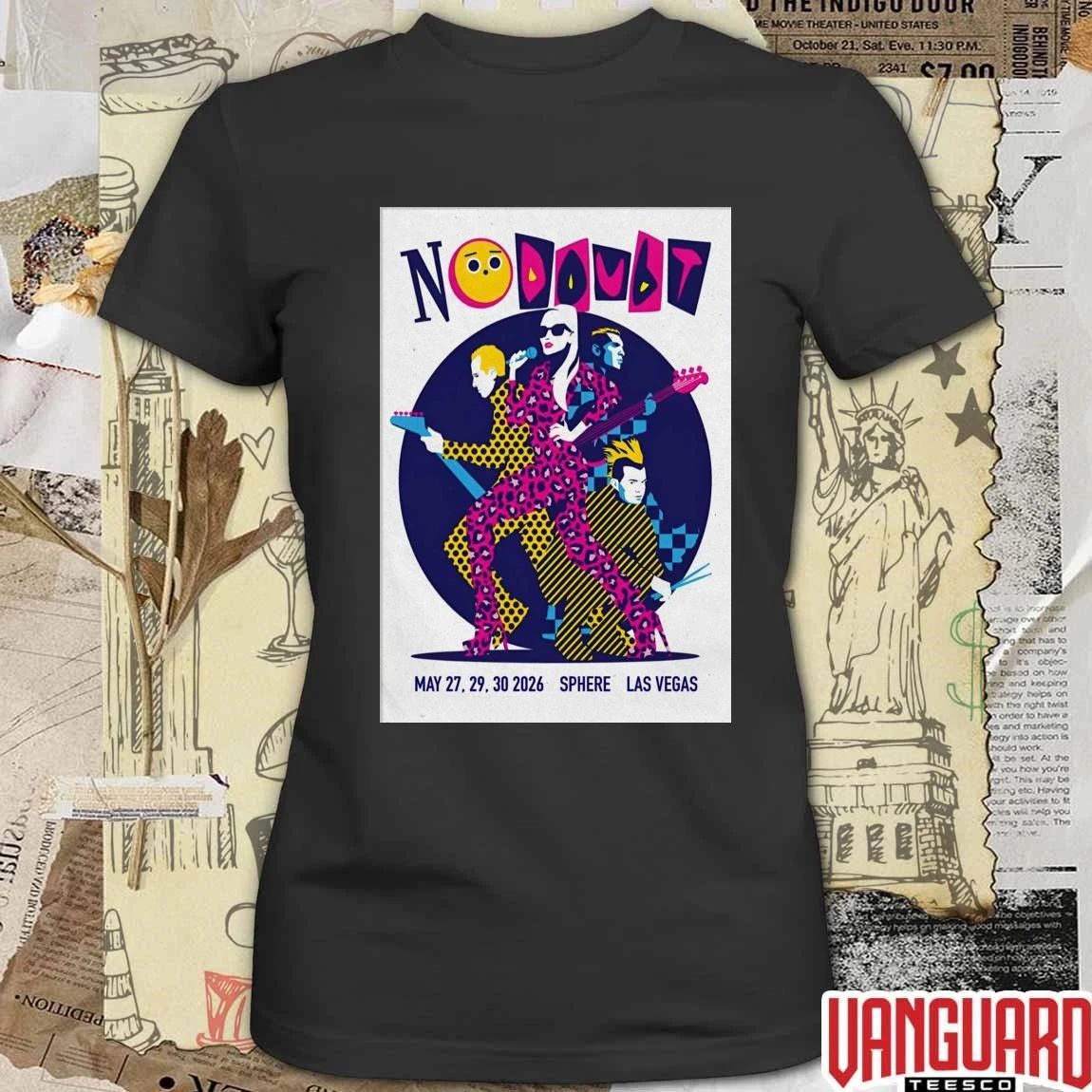 No Doubt May 27 29 30 2026 At Sphere In Las Vegas Poster t-shirt