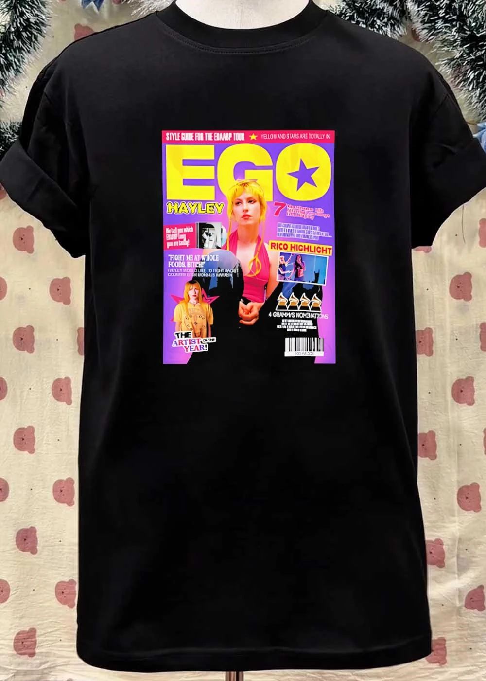 Style Guide for the EDAABP Tour Hayley Williams Ego Magazine shirt