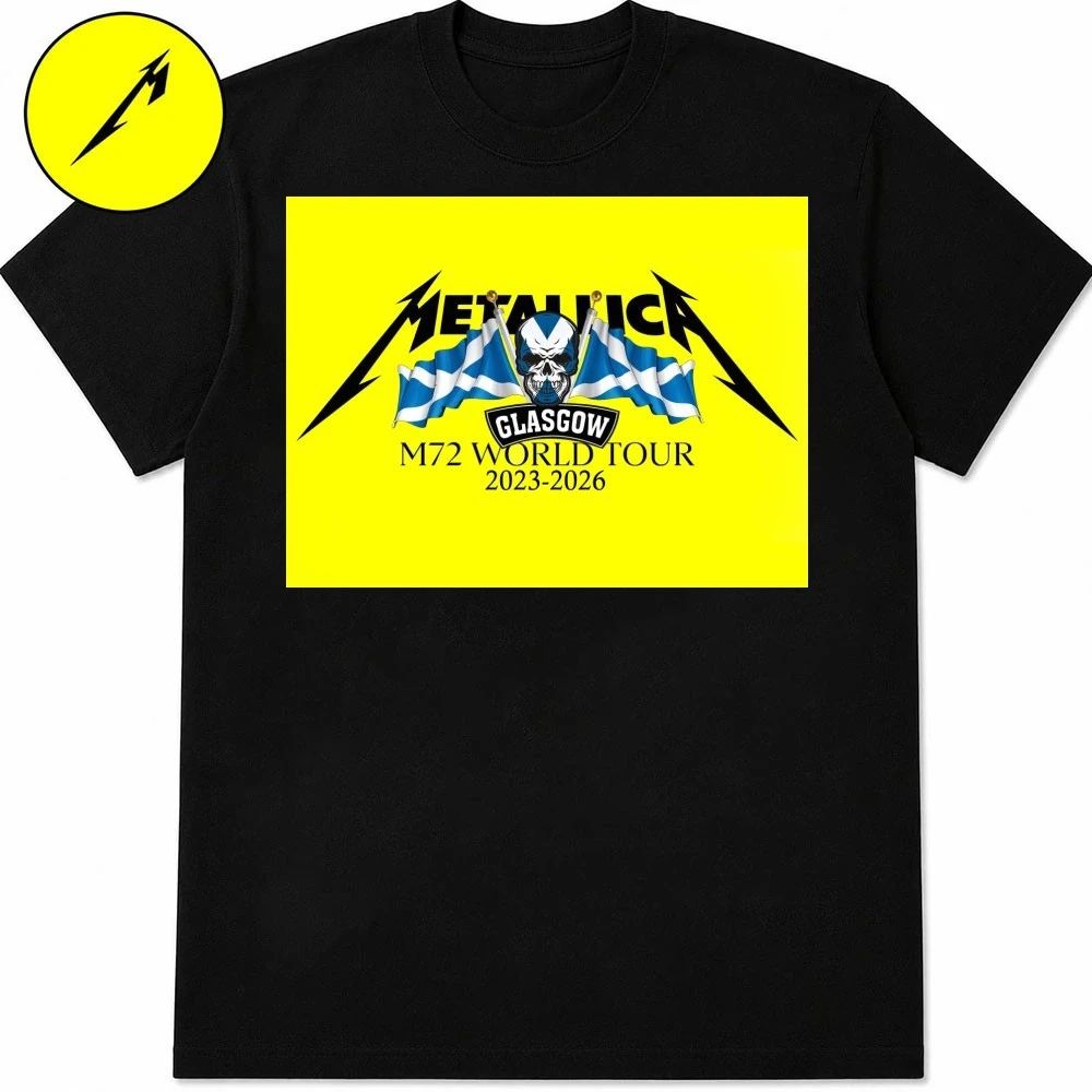 Metallica Pop-Up Store Glasgow T-Shirt