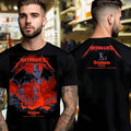 Metallica M72 Brisbane Australia Pop-up Store Event By Art Ken in Brisbane, Australia Two Sided Shirt