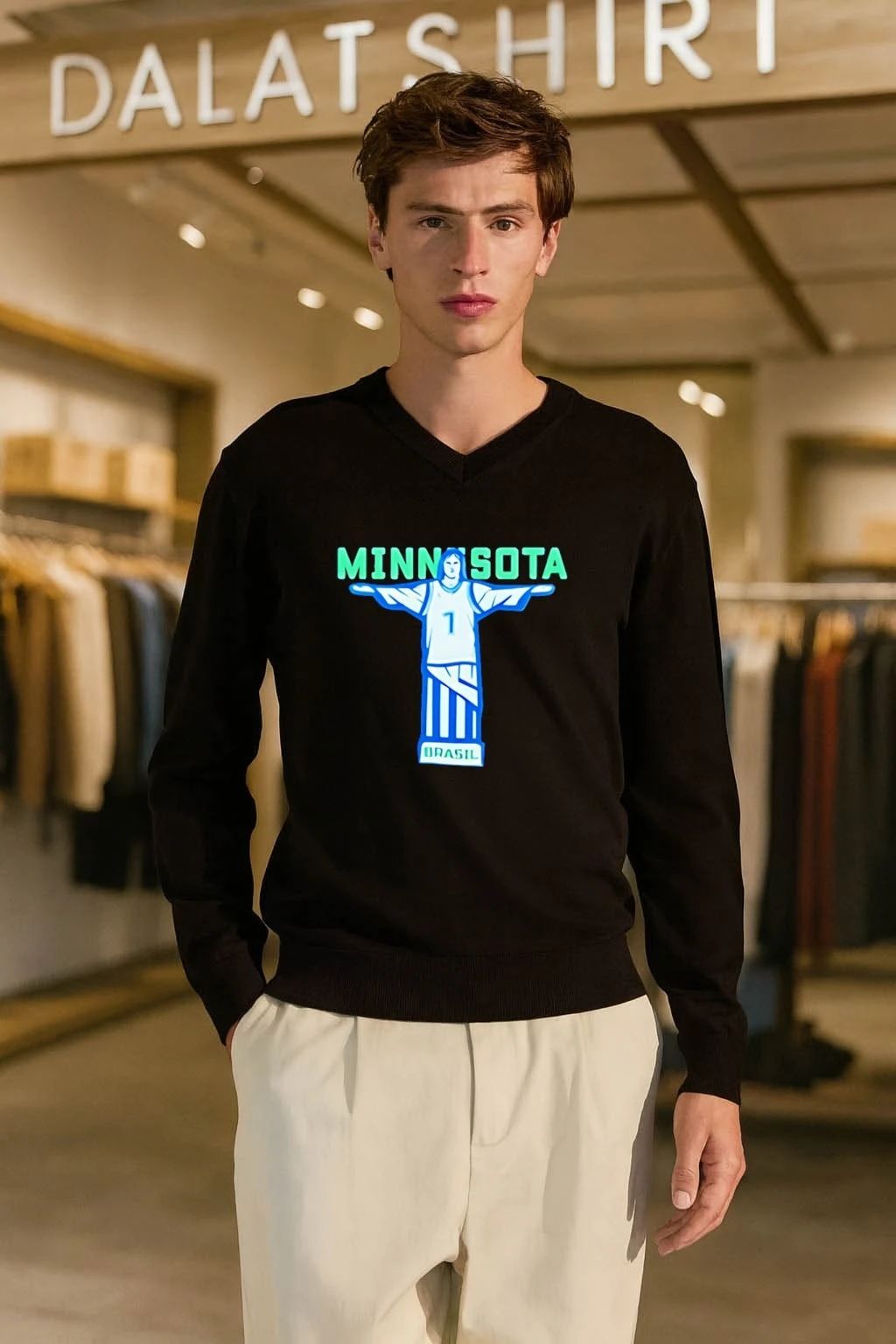 Timberwolves minnesota brazil shirt