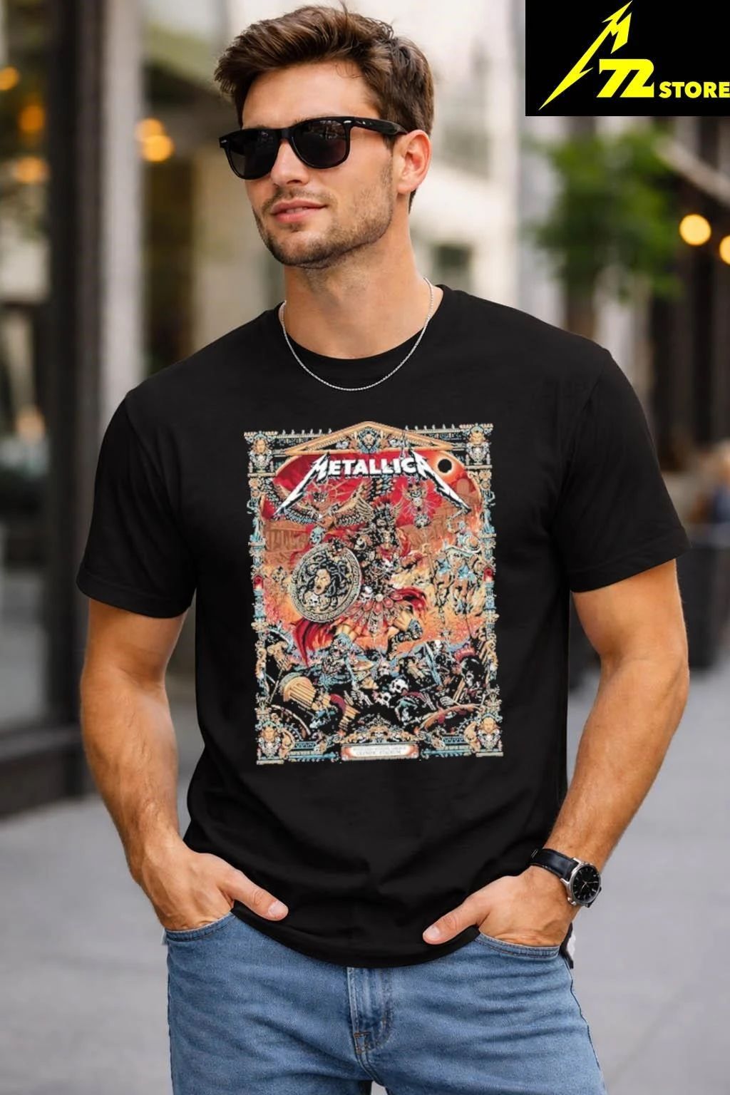 Metallica M72Athens May 9, 2026 Olympic Stadium in Athens, Greece Pop-Up Shop Shirt