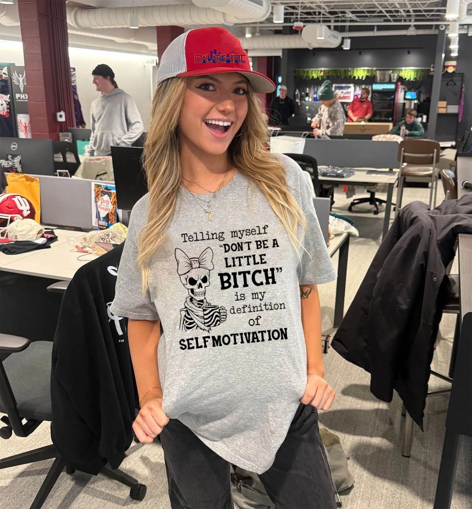 Telling Myself Don’t Be a Little Bitch Is My Definition of Self-Motivation shirt
