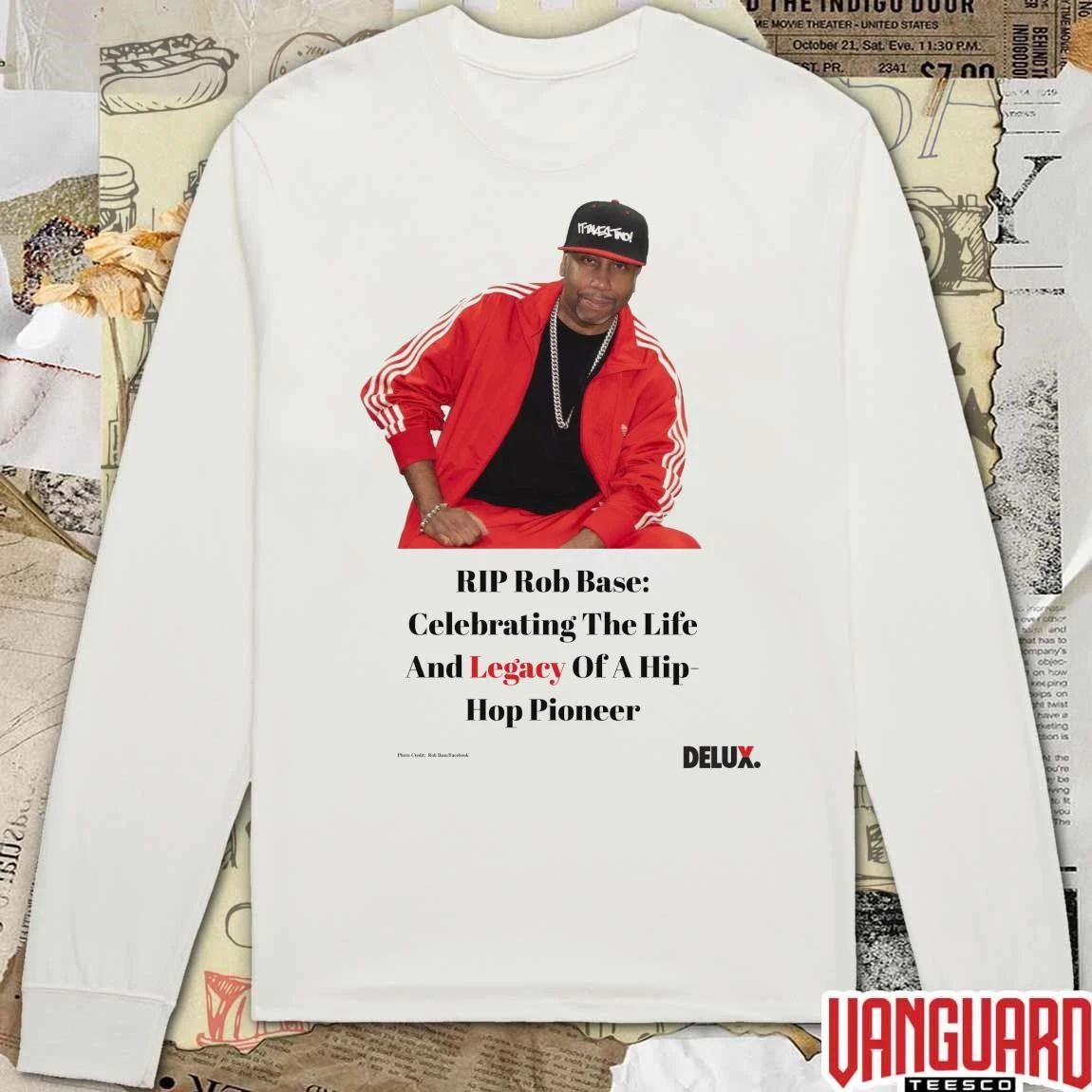 RIP Rob Base Celebrating The Life And Legacy Of A Hip-Hop Pioneer t-shirt