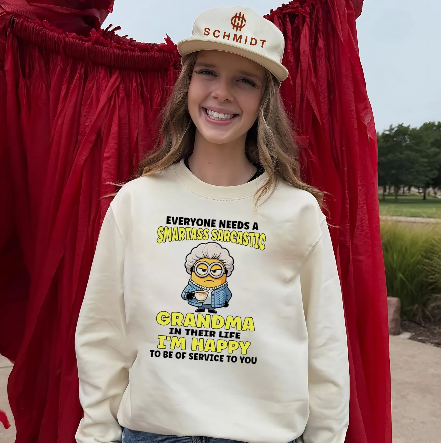 Everyone needs a smartass sarcastic grandma in their life I’m happy to be of service to you Minion shirt