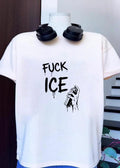 Spray Paint Art Fuck ICE T-Shirt