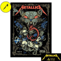 Metallica Glasgow 2026 Poster – Hampden Park June 25 – Official Pop-Up Store Edition by WolfSkullJack