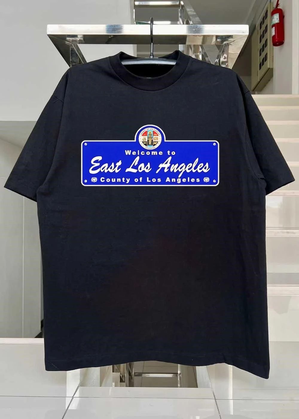 County Of Los Angeles California Welcome East Los Angeles Sign Shirt