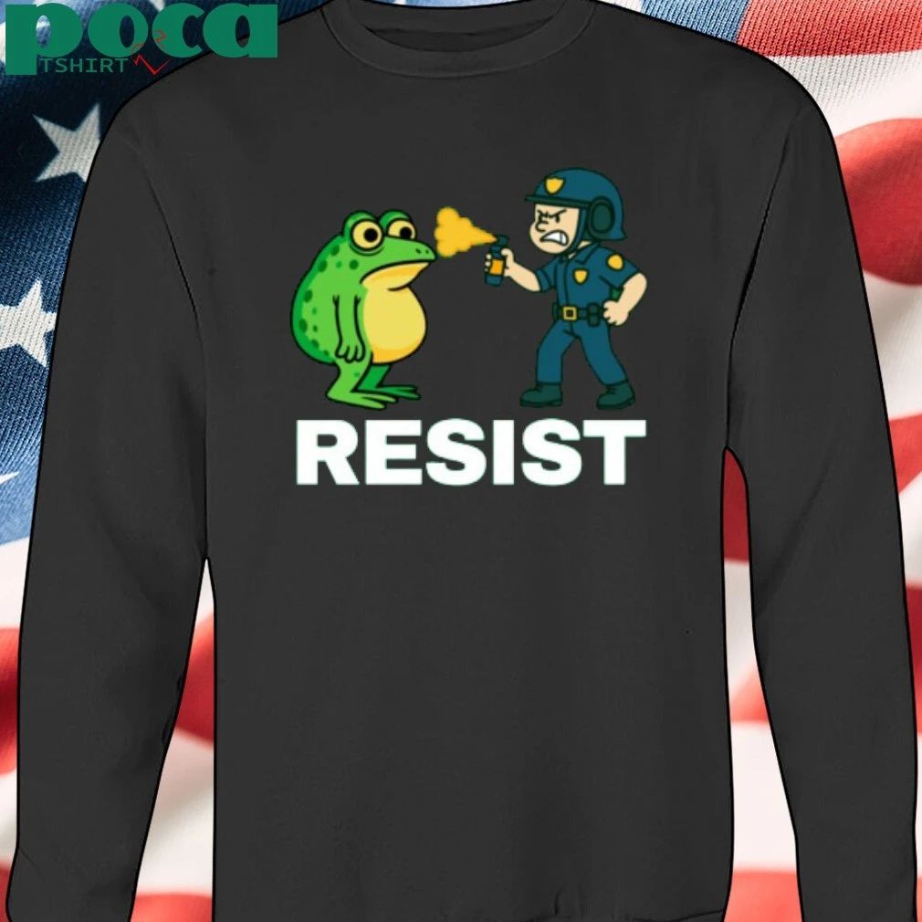 Portland Frog Protest Frogs Against Resist 2025 T-Shirt