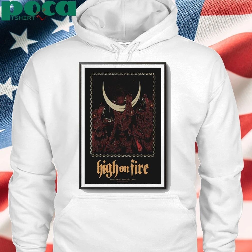 High On Fire Tour Berlin, DE 28th Oct 2025 Poster shirt