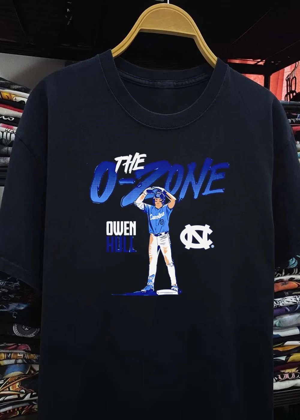 Owen Hull The O-Zone UNC Baseball logo shirt