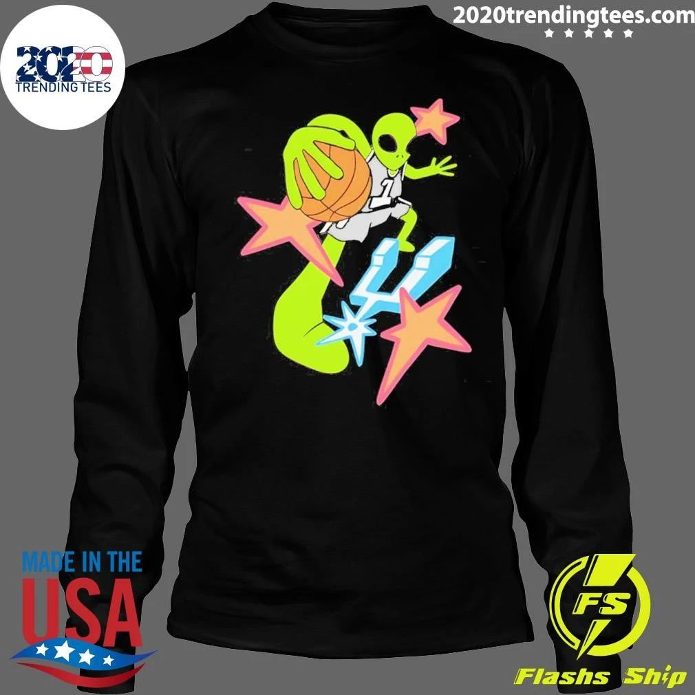 San Antonio Spurs Alien Graphic Shirt