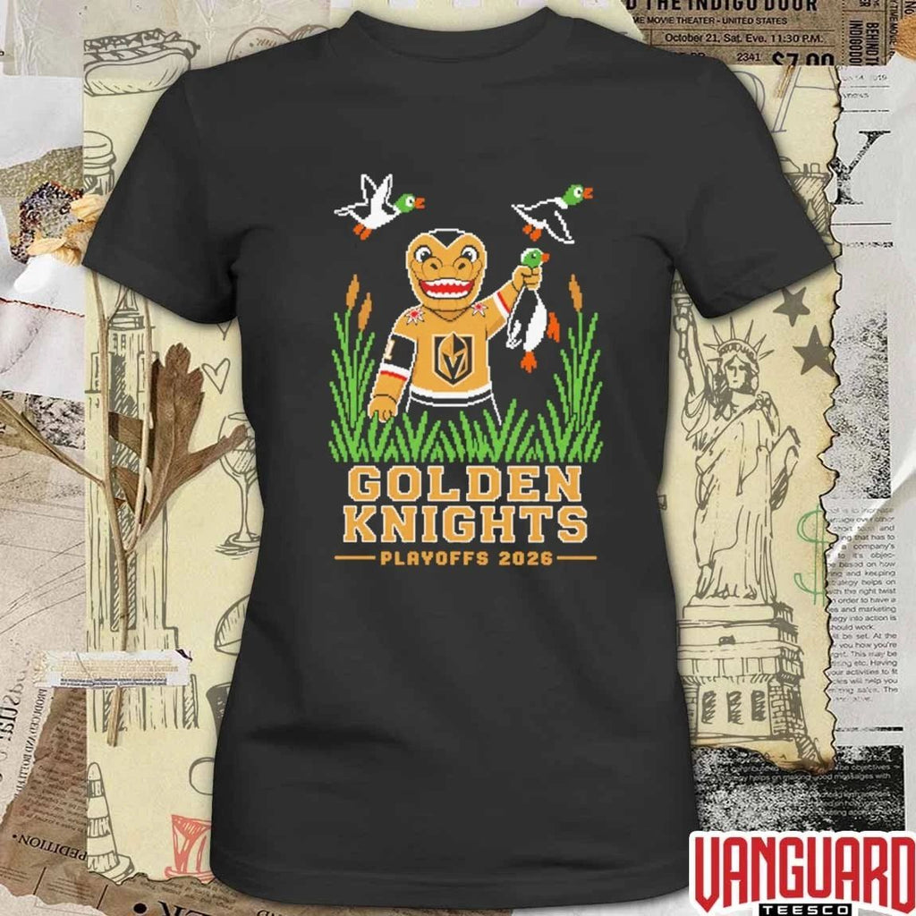 Vegas Golden Knights Duck Hunting Playoffs 2026 NHL Hockey t-shirt