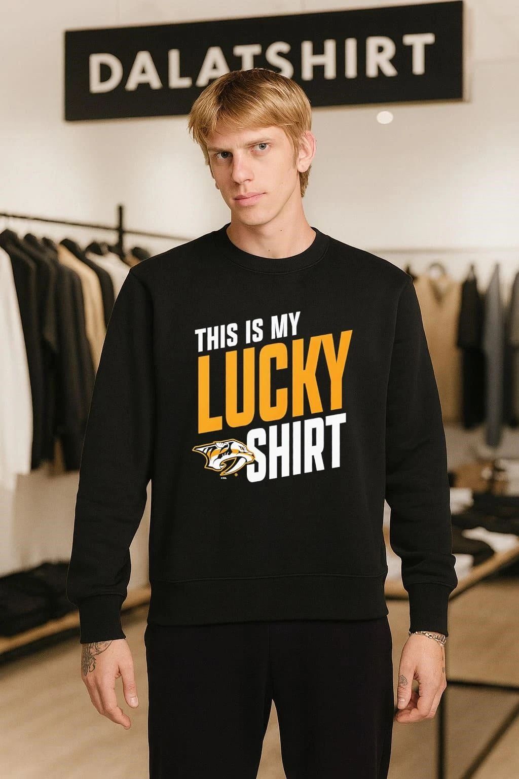Nashville Predators This Is My Lucky hockey 2026 shirt