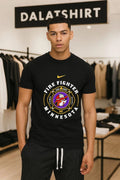 Minnesota Firefighter Bucees Beaver Vikings Helmet T-Shirt
