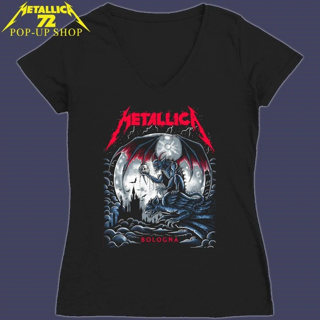 Metallica M72 Bologna June 3, 2026 Design by Keith Stanley Pop-Up Store T-Shirt