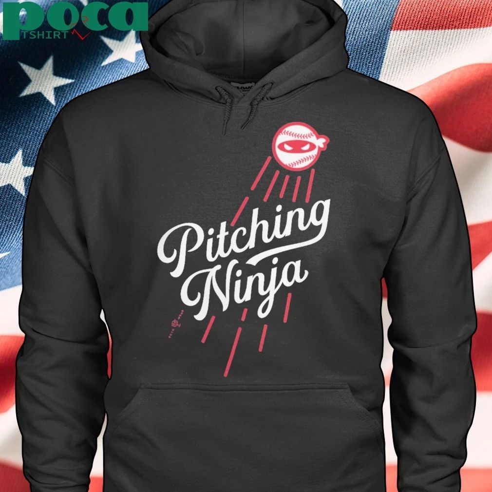 Pitching Ninja Los Angeles Baseball 2025 T-Shirt