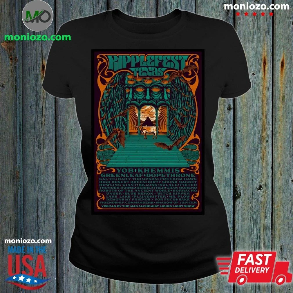 Original Ripple Fest September 17-20 2026 Austin TX Poster Edition For Fan Shirt