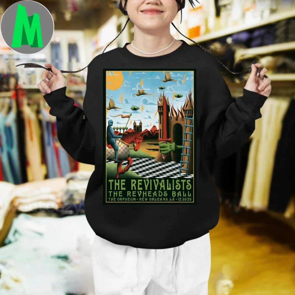 The Revivalists Orpheum Theater New Orleans LA Dec 30 2025 Poster Shirt