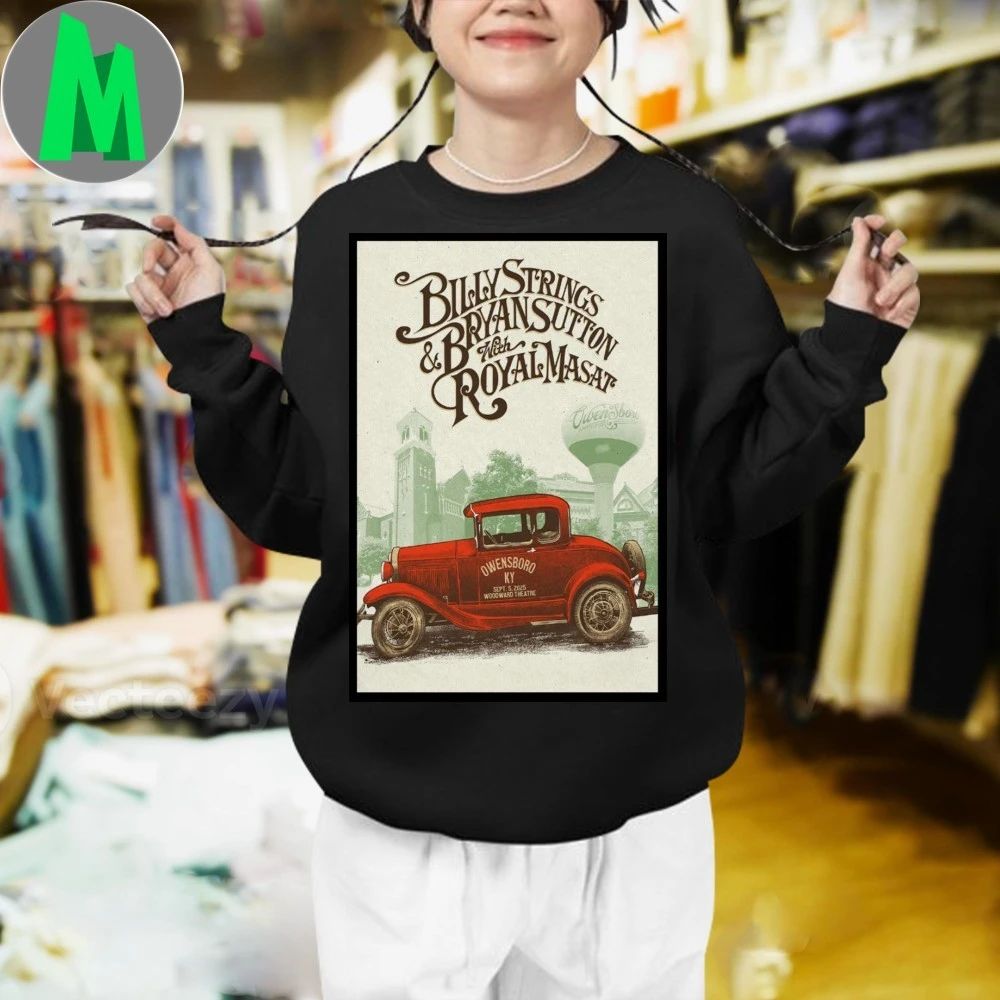 Bryan Sutton Sept 5 2025 Owensboro KY Poster Shirt
