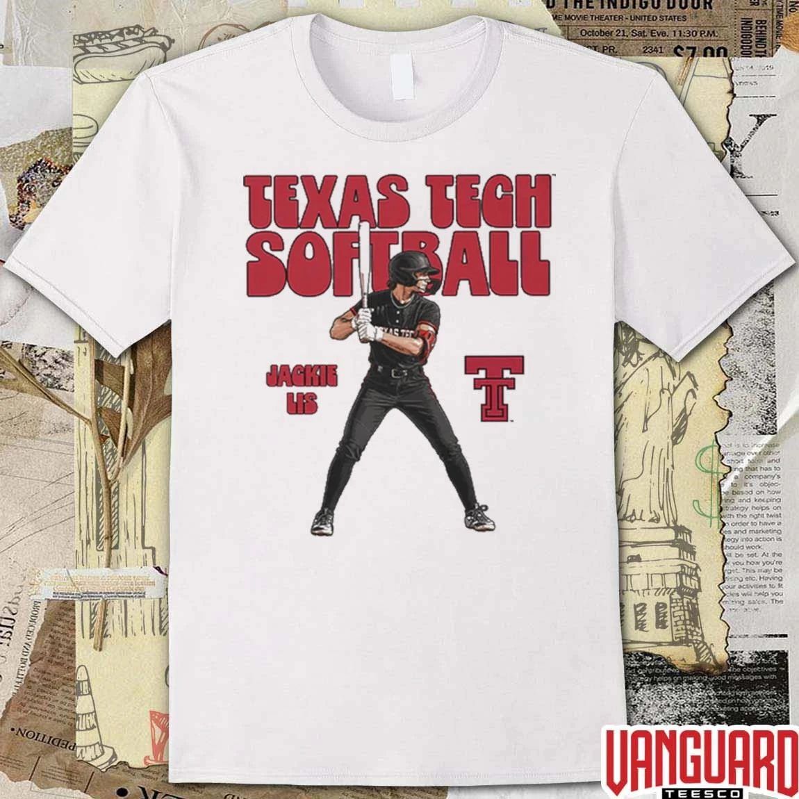Jackie Lis Texas Tech Red Raiders Softball Illustrated t-shirt