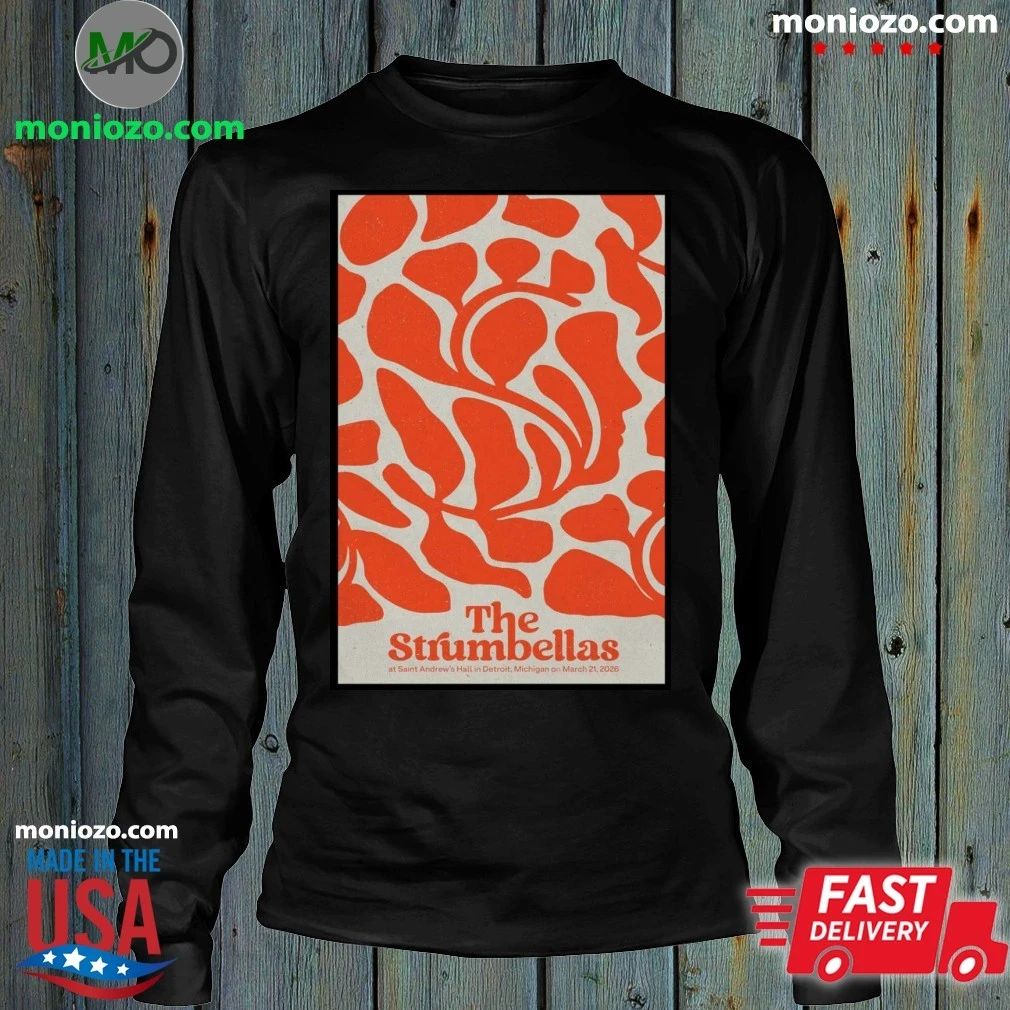 Original Mar 21 2026 The Strumbellas Detroit, Michigan Poster T-Shirt