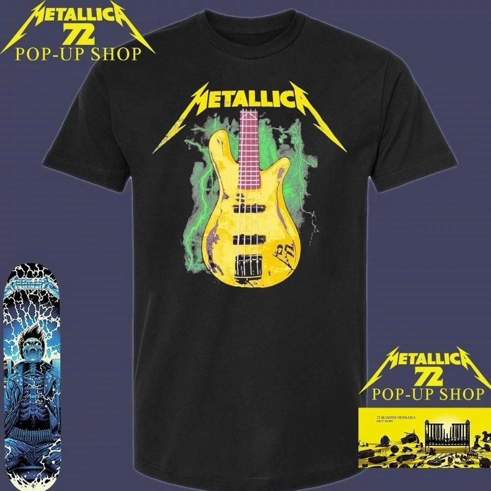 Metallica M72 World Tour Art Robert Trujillo M72 Bass Justice Pop-Up Shop T-Shirt