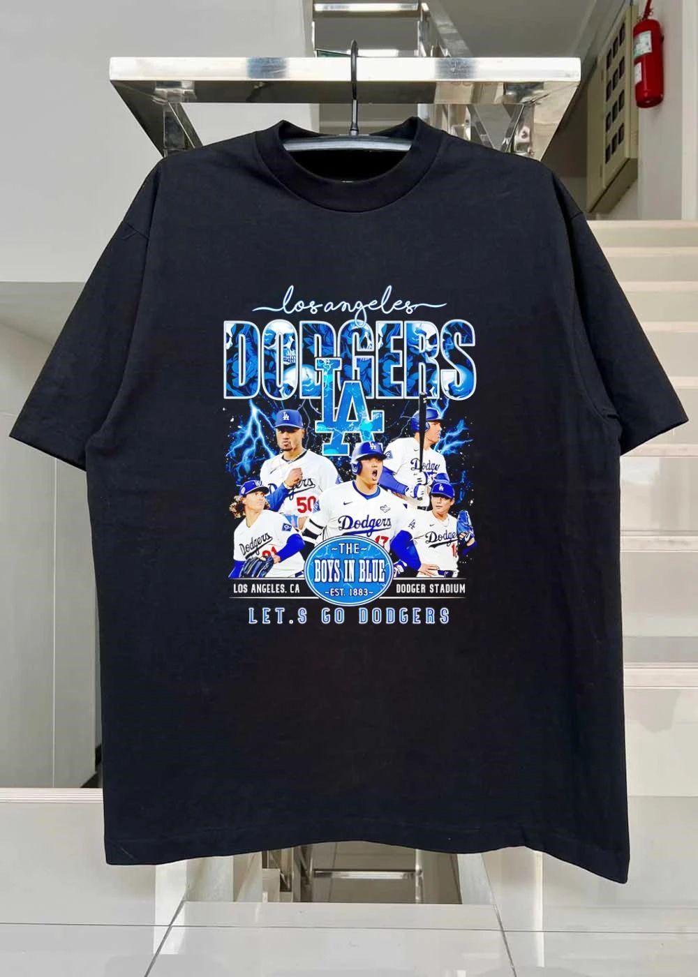 Los Angeles CA, Dodger Stadium. Los Angeles Dodgers The Boys In Blue Est 1883. Let s Go Dodgers Shirt