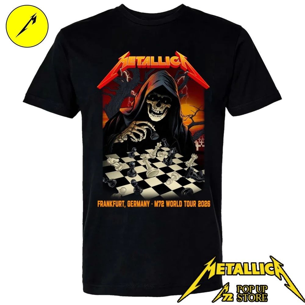 Metallica Deutsche Bank Park 2026 Frankfurt May 22nd 24th Unisex T-Shirt