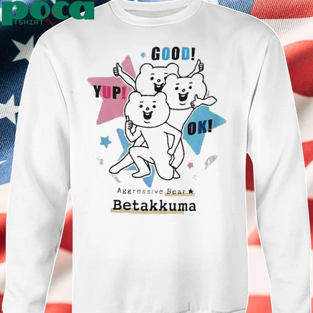 Aggressive Bear Betakkuma Group Shirt