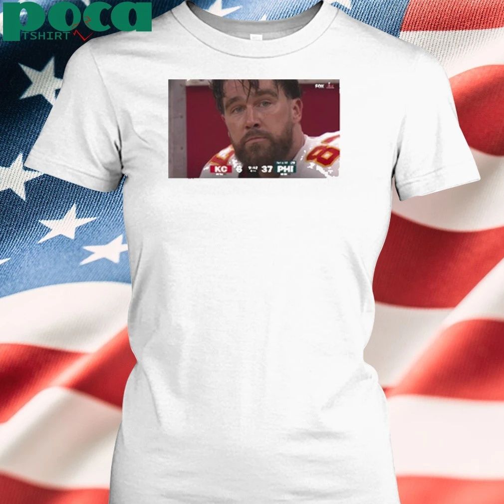 Kelce’s Face In That Loss T-shirt