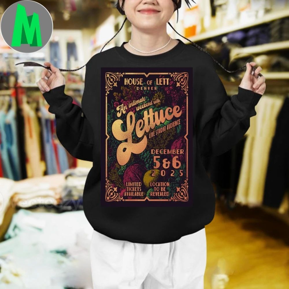 Lettuce Tour Denver, CO 2025 Poster Shirt