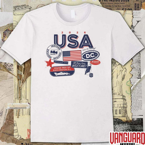 2026 USA Freedom 250 Grand Prix Washington DC All Race Fans Welcome t-shirt