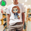 Max with skateboard chibi shirt