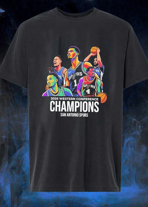 2026 Western Conference Champions San Antonio Spurs Basketball shirt