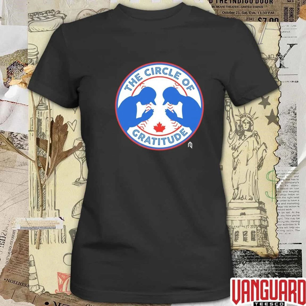 The Circle Of Gratitude Toronto Blue Jays MLB 2026 t-shirt
