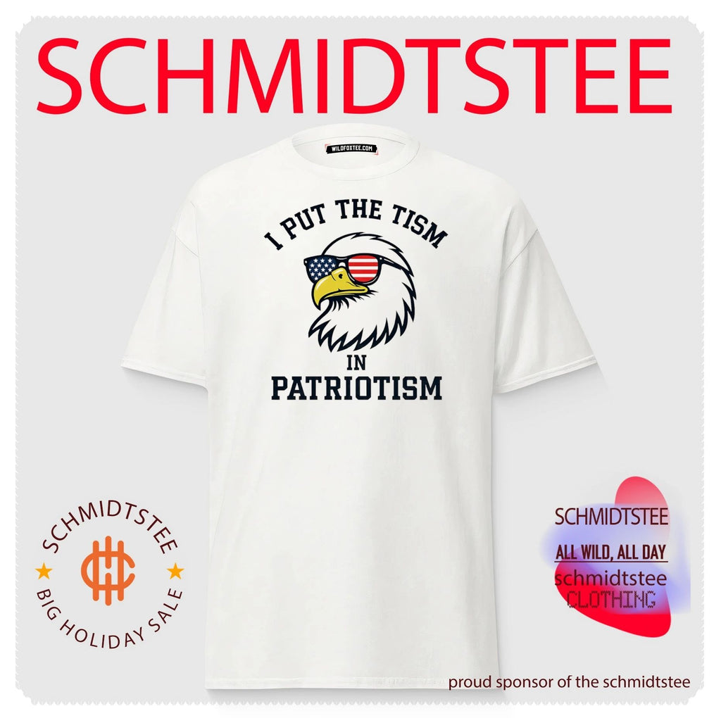 I Put the Tism in Patriotism autism awareness shirt