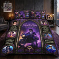 Prince Purple Rain Glow Duvet Bedding Set