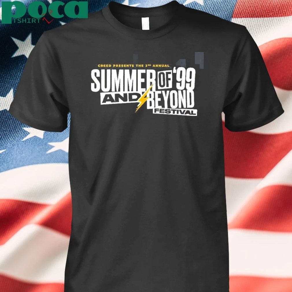 Summer Of ’99 And Beyond Festival 2026 Full Lineup In Tinley Park Illinois At Credit Union 1 Amphitheatre Creed Presents The 3rd Annual T-Shirt