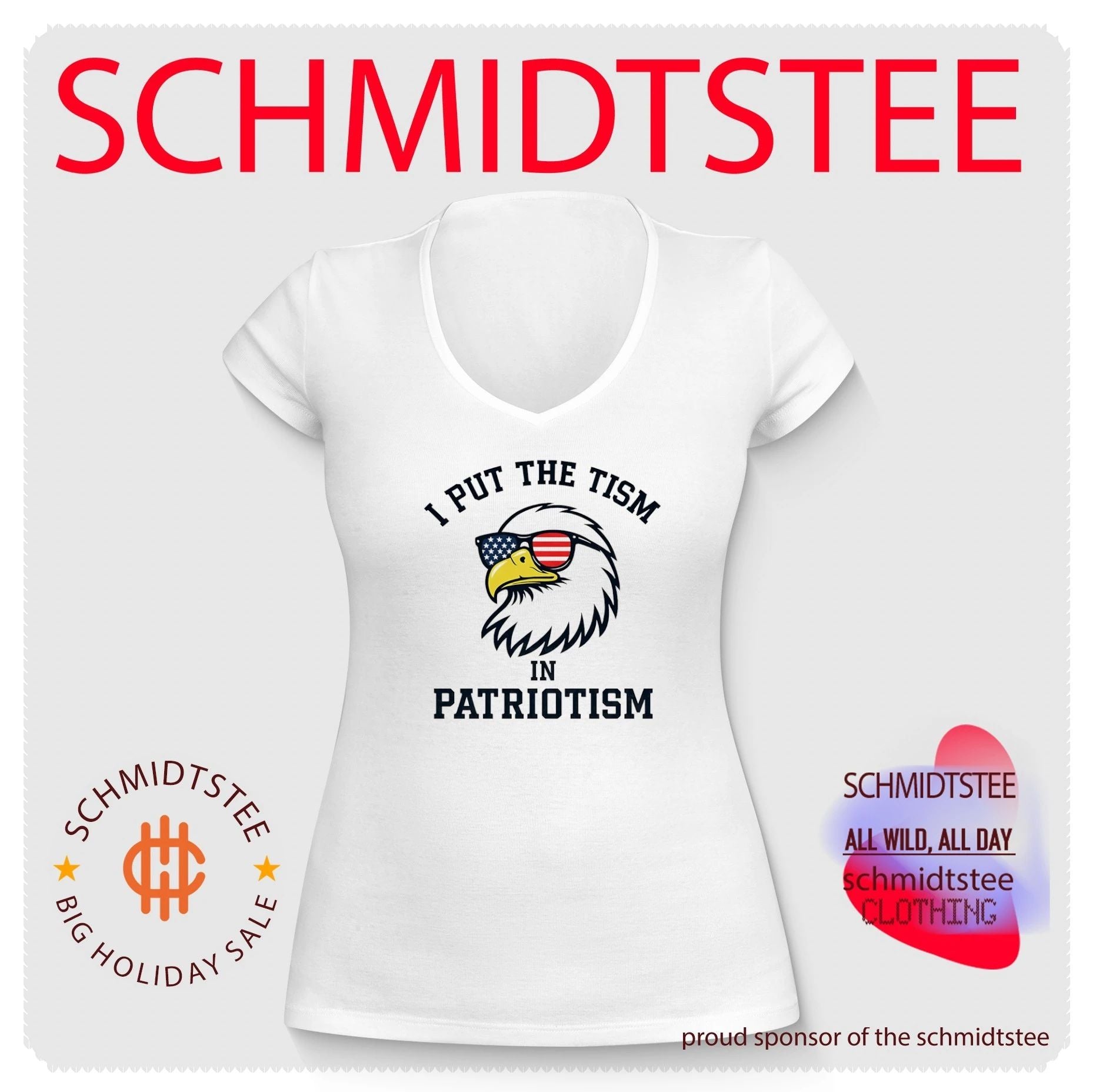 I Put the Tism in Patriotism autism awareness shirt