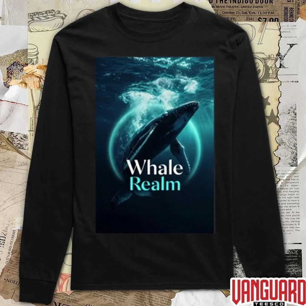 2026 Whale Realm Cinematic Animal Art t-shirt
