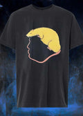Yellow Rat Eating Tail Graphic shirt